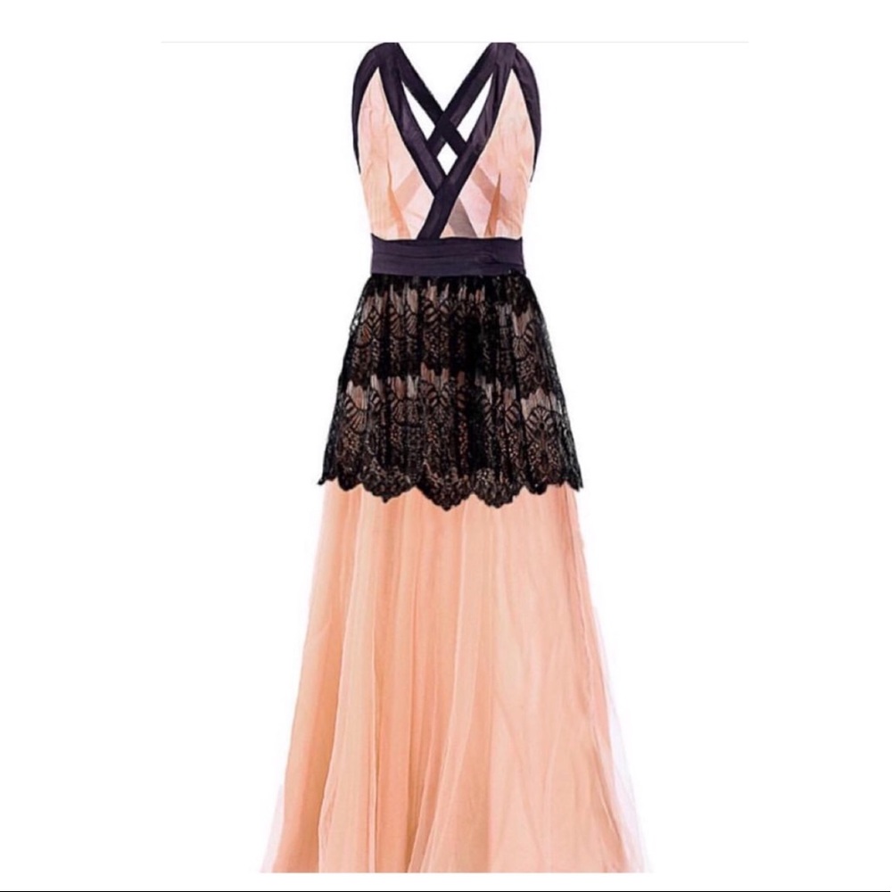 Sheer lace dress